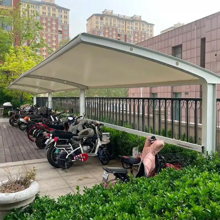 邹平市膜结构电动车棚